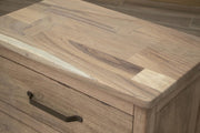 Natural Parota Dresser - parota grain detail