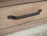 Natural Parota Sofa Table - grain detail