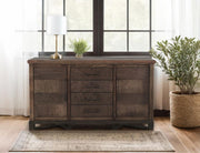 Walnut Console - Barewood