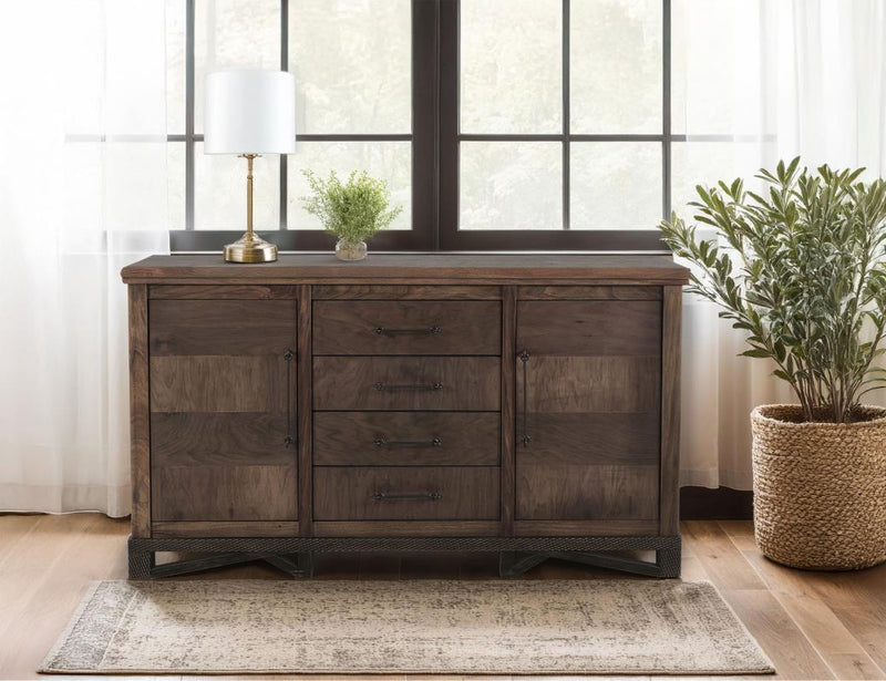 Walnut Console - Barewood
