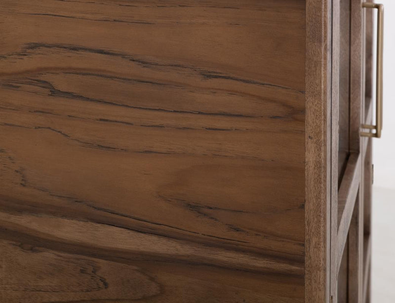Balam Brown Cabinet open