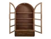 Balam Brown Cabinet angle