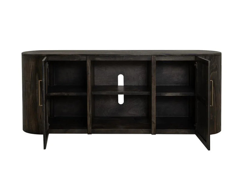 Balam Black Collection 2-Door Media Console