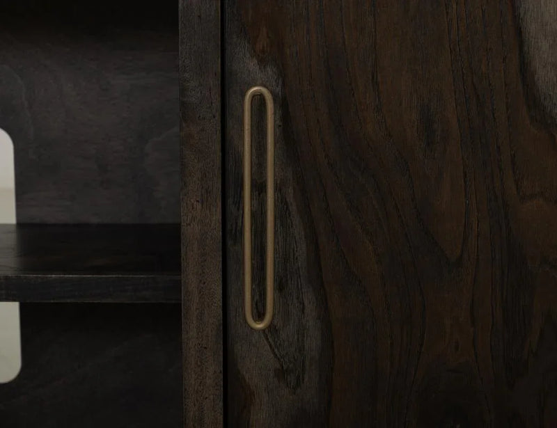 Balam Black Collection 2-Door Media Console