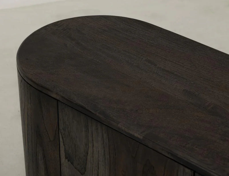 Balam Black Collection 2-Door Media Console