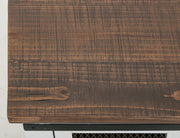 Pueblo White Sofa Table detail