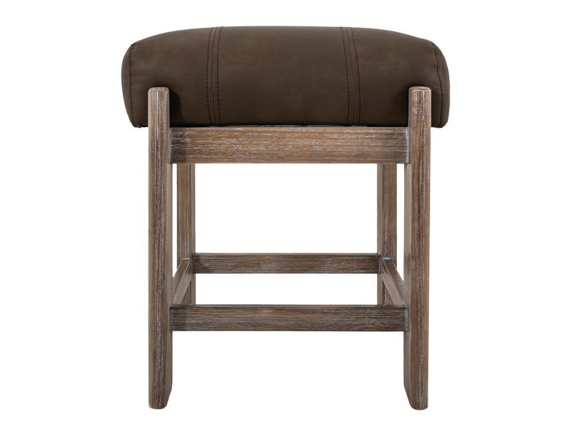 Balam White Counter Stool angle