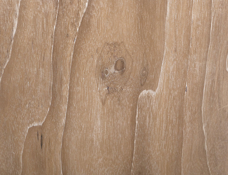 Balam White End Table