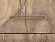 Balam White Nightstand drawer detail