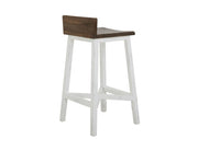 Pueblo White Stool 30 inch detail