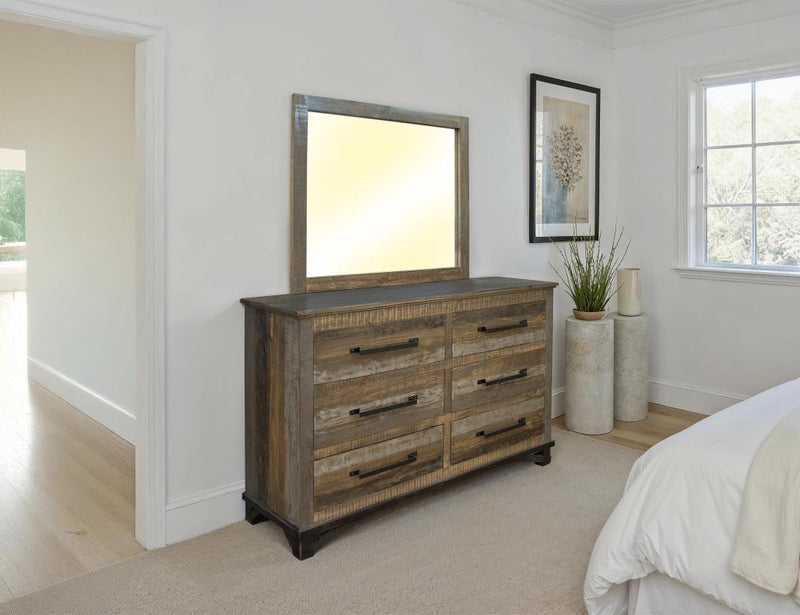 Loft Brown Dresser angle