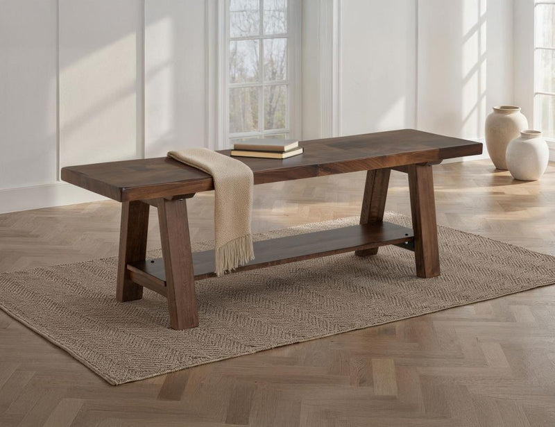 Parota Bench shelf