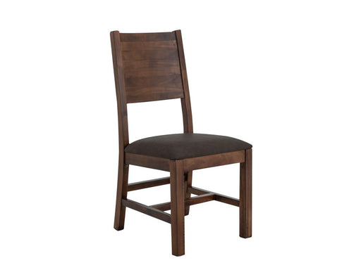 Parota Cushioned Dining Chair - mango frame, padded seat