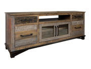 Loft Brown TV Stand detail
