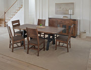 Parota Dining Table iron base