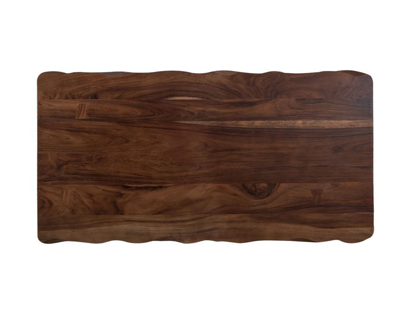 Parota Dining Table butterfly joint detail