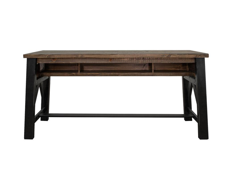Loft Brown Sofa Bar Table detail