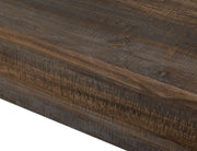 Loft Brown Sofa Bar Table detail