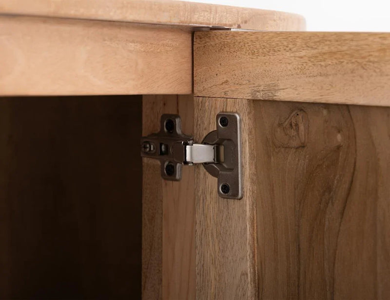 Balam White Collection 2-Door Media Console