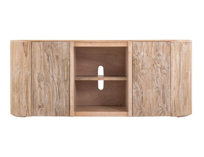 Balam White Collection 2-Door Media Console