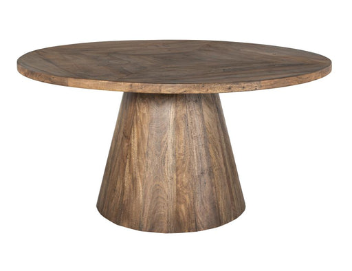 Balam Brown 59 inch round dining table