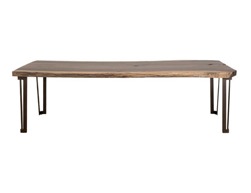 Natural Parota Live-Edge Dining Table - complete table