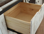 Pueblo White construction detail