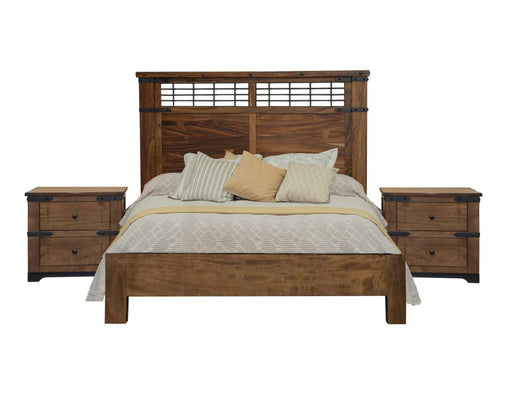 Parota Nightstand styled