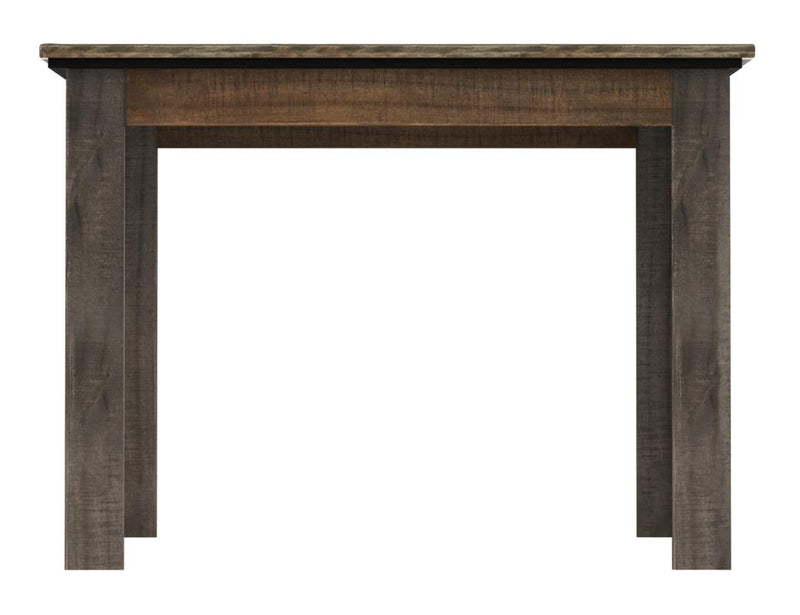 Loft Brown 42 Table styled