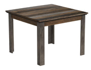 Loft Brown 42 inch Square Dining Table