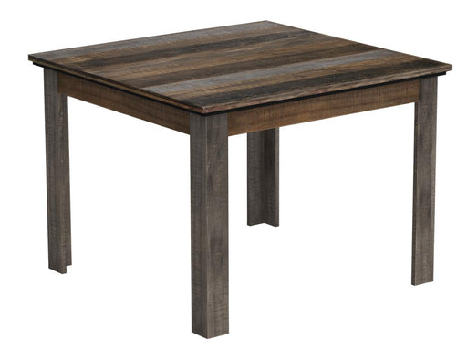 Loft Brown 42 inch Square Dining Table