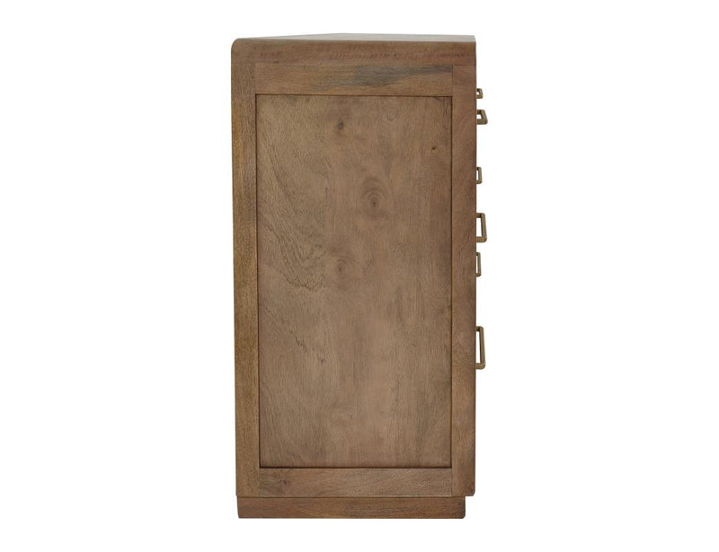 Mezquite 6 Drawer Panel Dresser drawer detail
