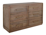 Mezquite 6 Drawer Panel Dresser