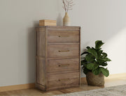 Mezquite 4 Drawer Panel Chest styled
