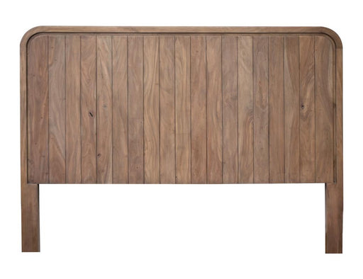 Mezquite Panel Bed headboard in light distressed brown mango wood