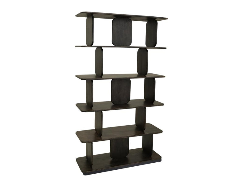 Dark Mezquite Bookcase