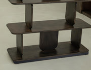 Dark Mezquite Bookcase detail