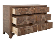 Praga 6 Drawer Dresser - Barewood