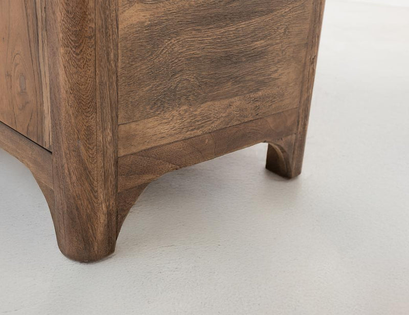Praga 6 Drawer Dresser - Barewood