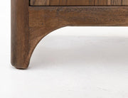 Praga 2 Drawer Nightstand - Barewood