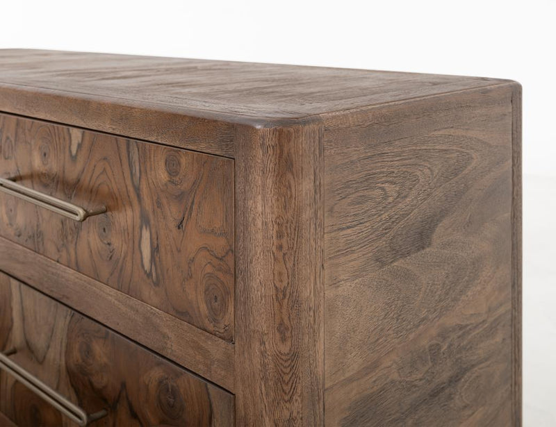 Praga 6 Drawer Dresser - Barewood