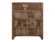 Praga 4 Drawer Chest - Barewood