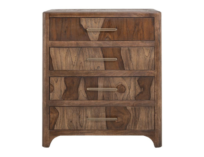 Praga 4 Drawer Chest - Barewood