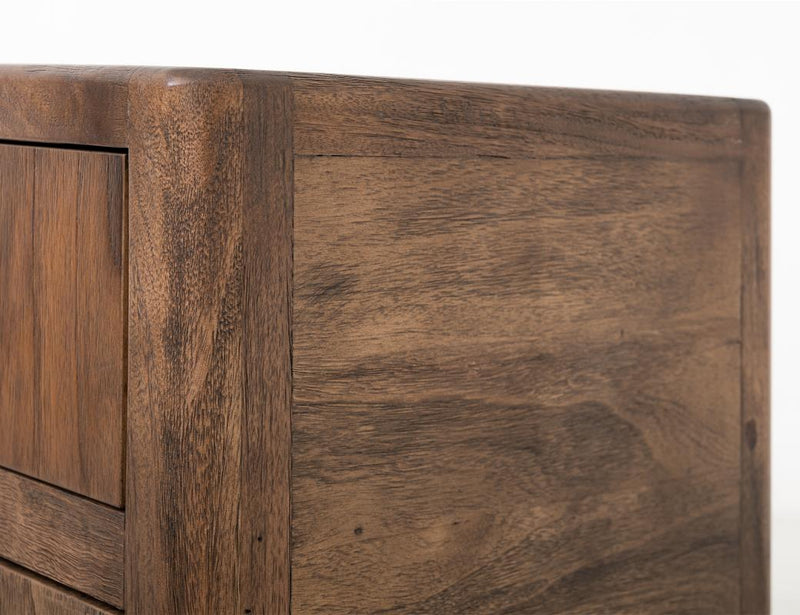 Praga 4 Drawer Chest - Barewood