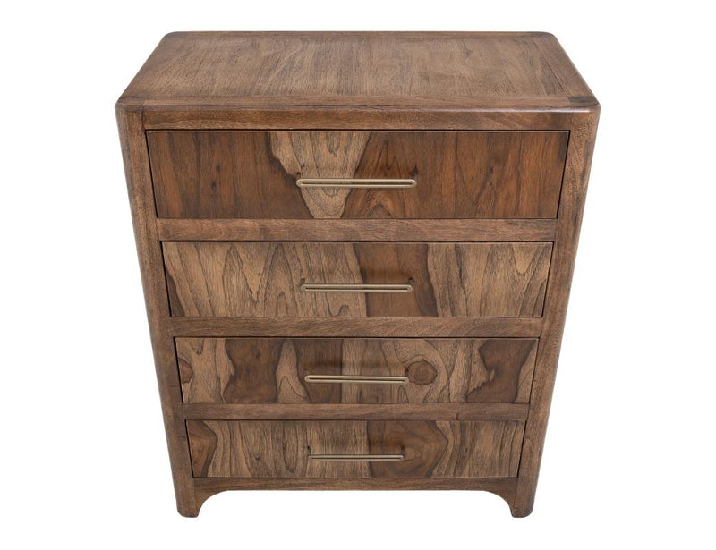 Praga 4 Drawer Chest - Barewood