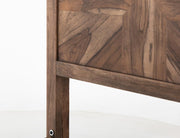 Praga Bed - Barewood