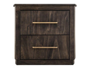 Dark Mezquite 2 Drawer Nightstand