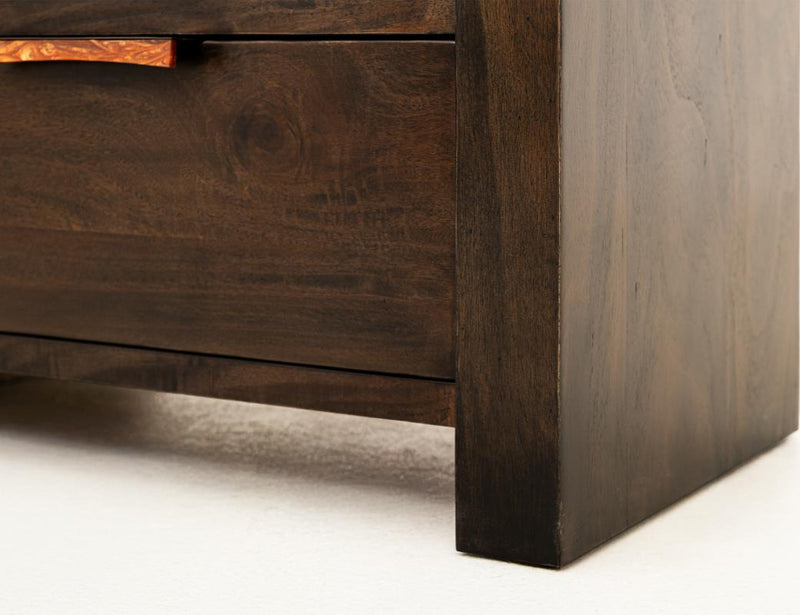 Raramuri 2-Drawer Nightstand side