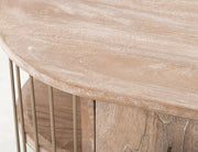 Oval top detail