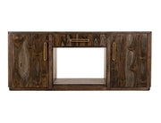 Balam Black 70 inch TV stand